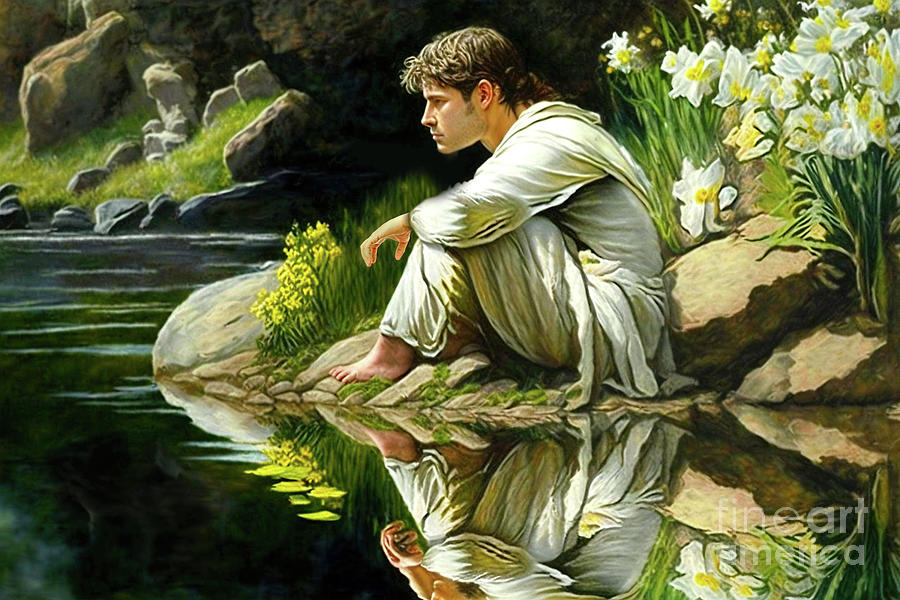 narcissus-looking-of-the-river-mark-ashkenazi narcissus-looking-of-the-river-mark-ashkenazi